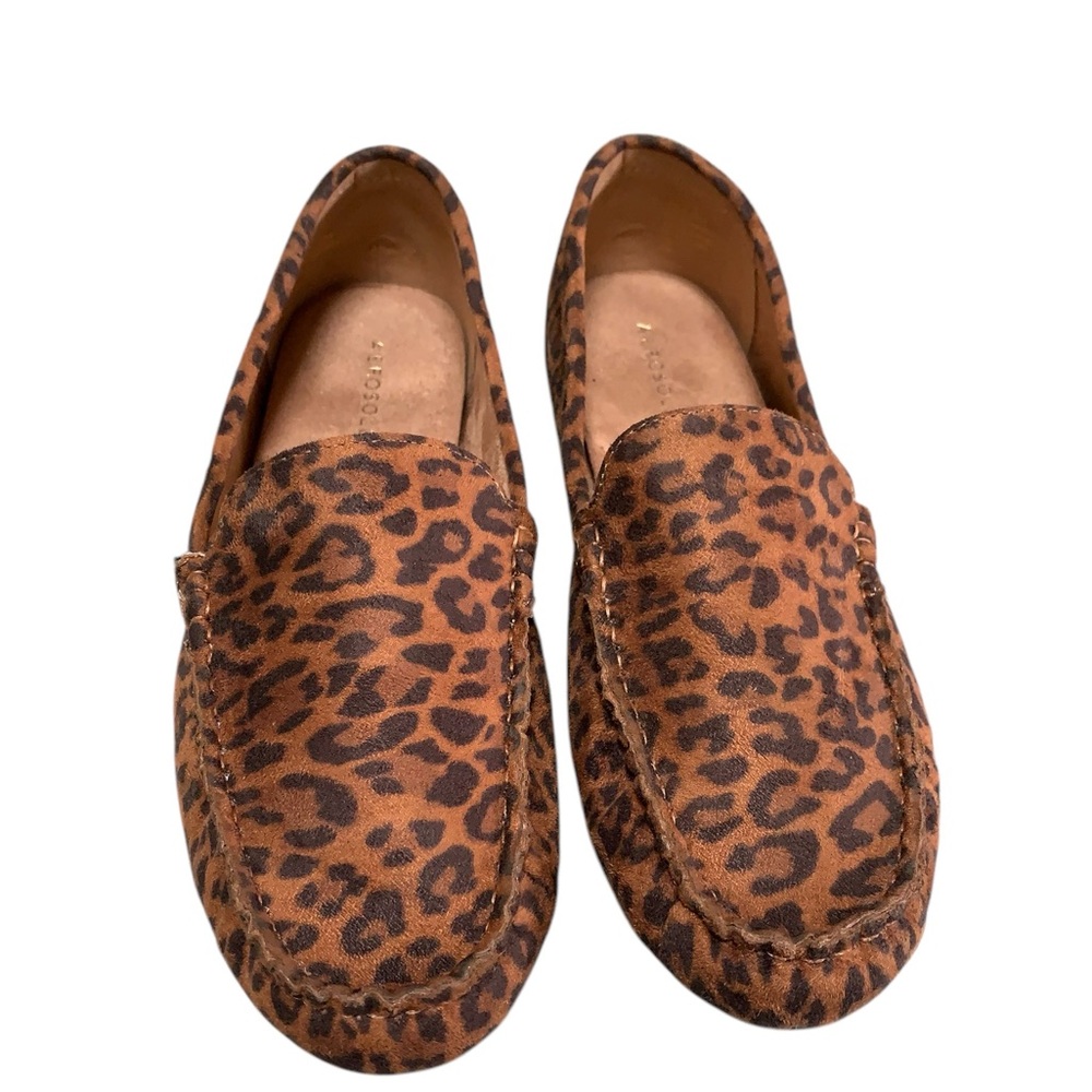 Aerosoles Over Drive Leopard Faux Leather Loafer NWOT - Picture 2 of 9
